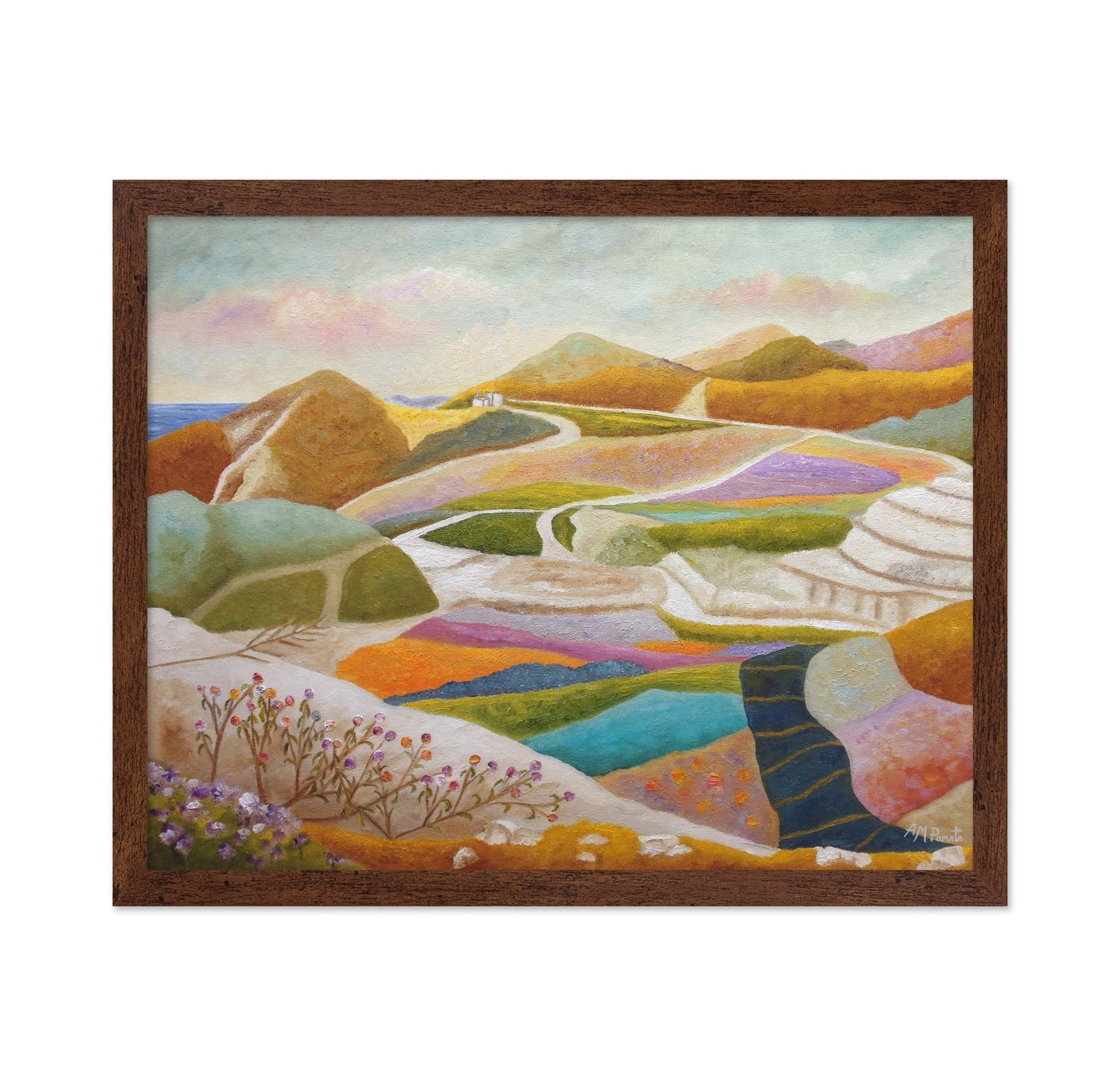Colorful Valley Path