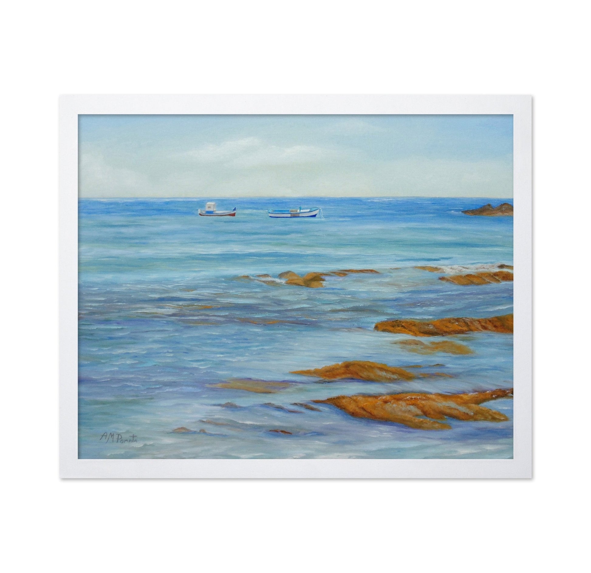 Coastal Boats Horizon