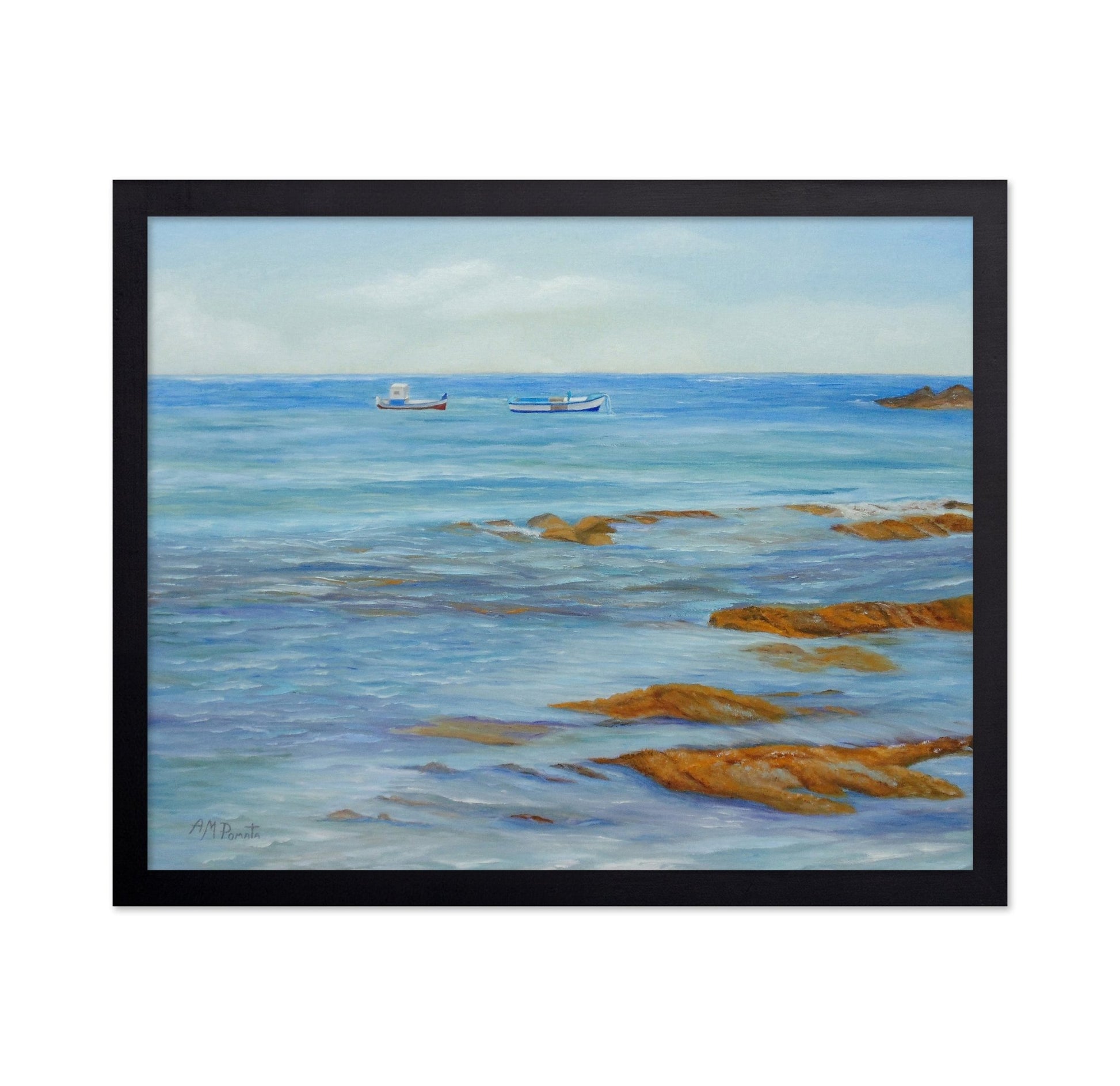 Coastal Boats Horizon