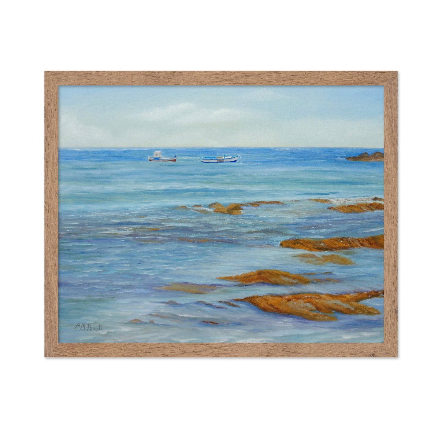 Coastal Boats Horizon