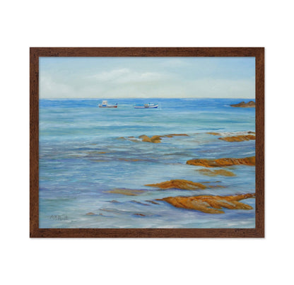 Coastal Boats Horizon