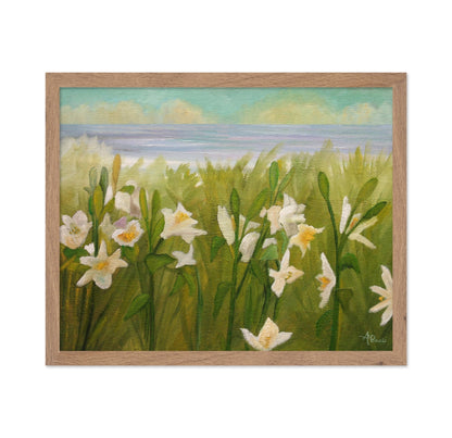 Coastal White Daffodils