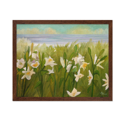 Coastal White Daffodils