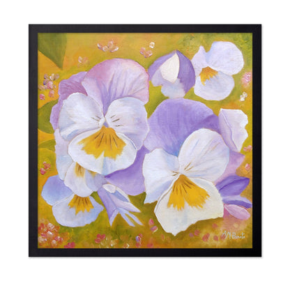 Violet Pansy Bloom