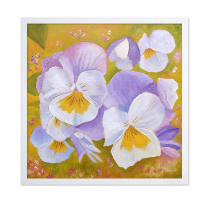 Violet Pansy Bloom