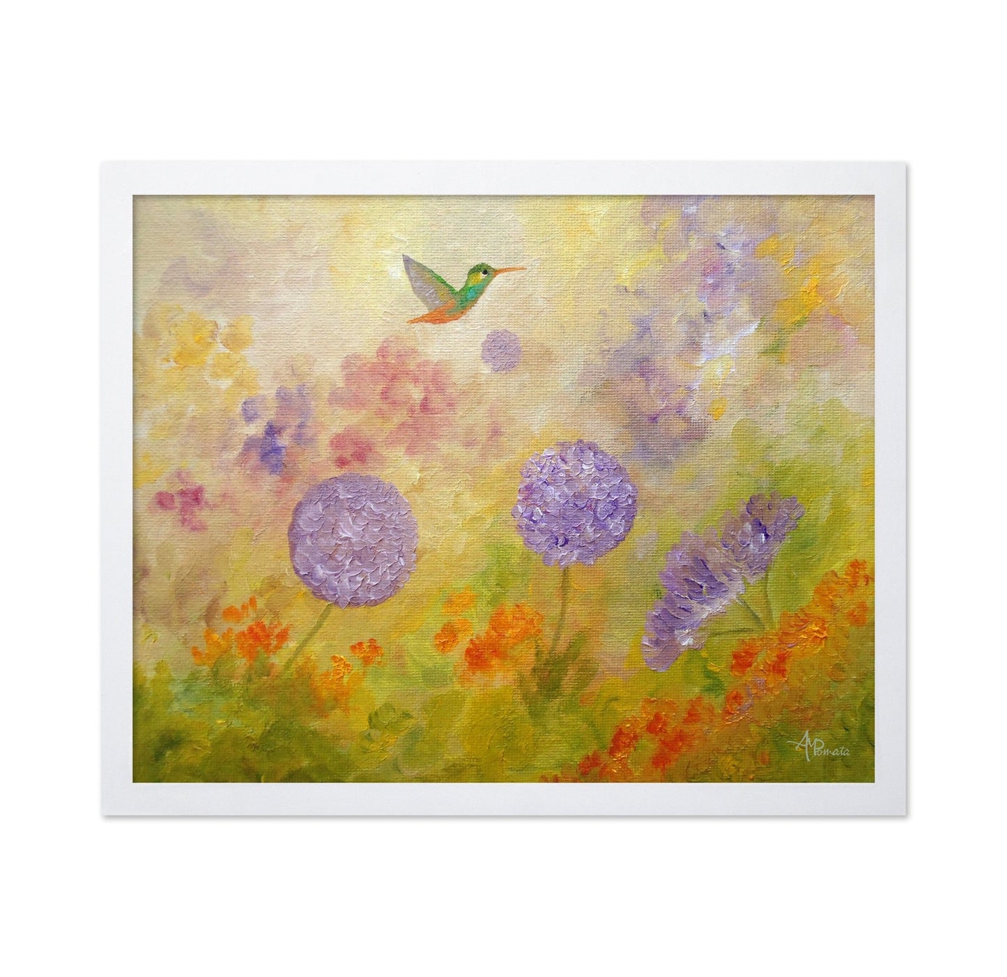 Hummingbird Garden Bloom