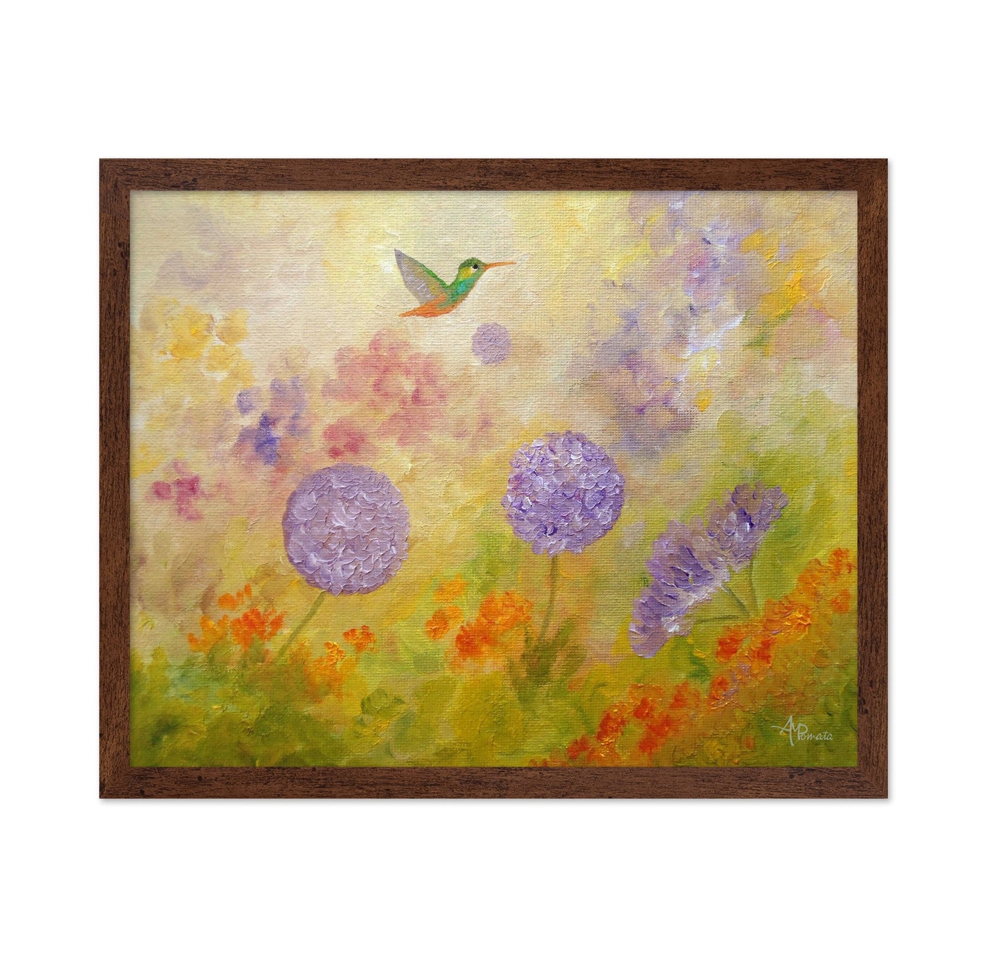 Hummingbird Garden Bloom