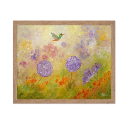 Hummingbird Garden Bloom