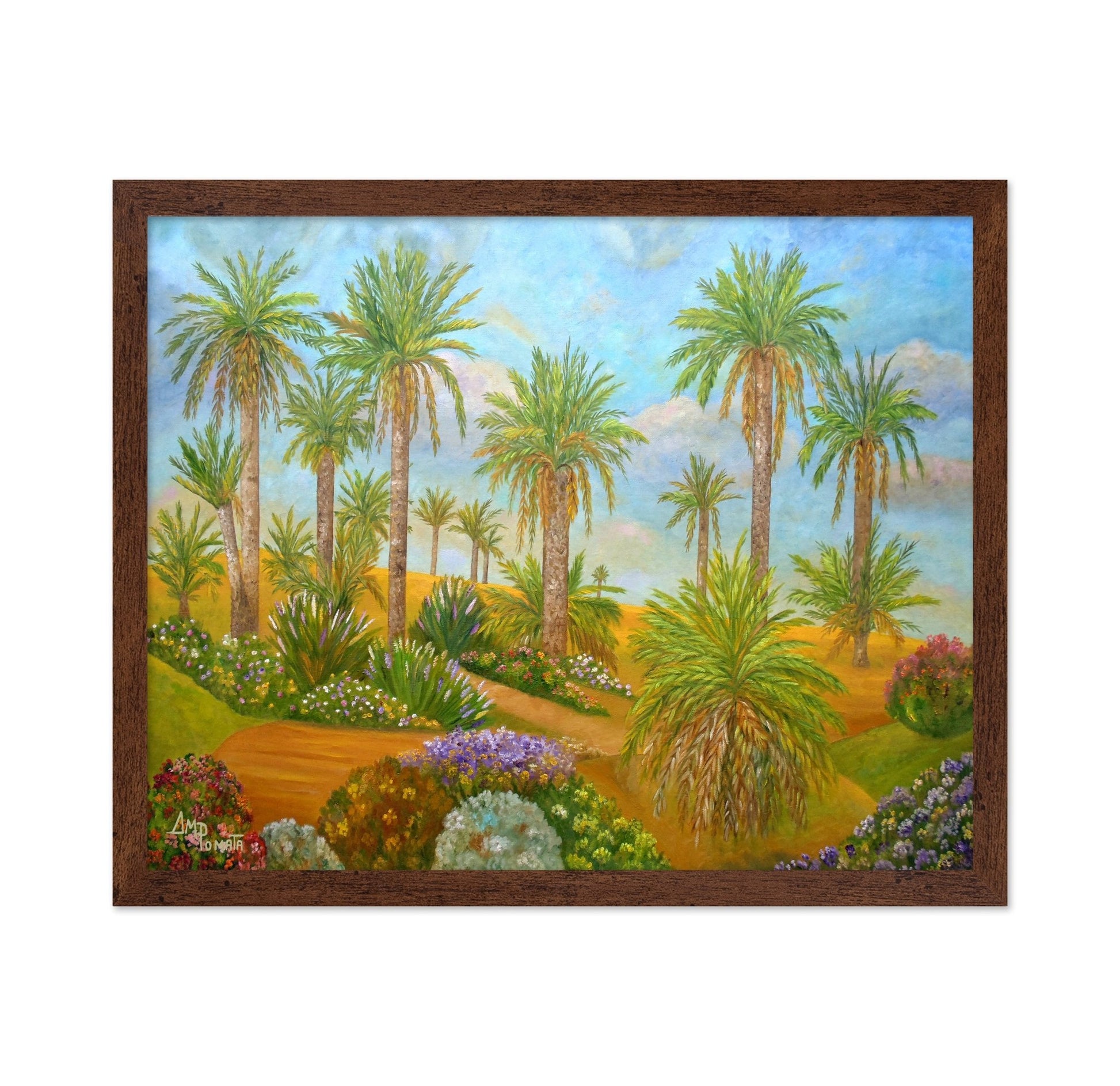 Palm Oasis Landscape