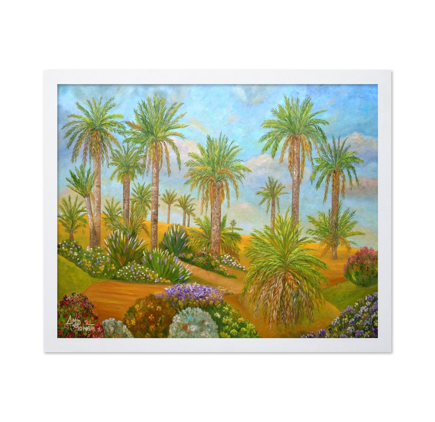 Palm Oasis Landscape
