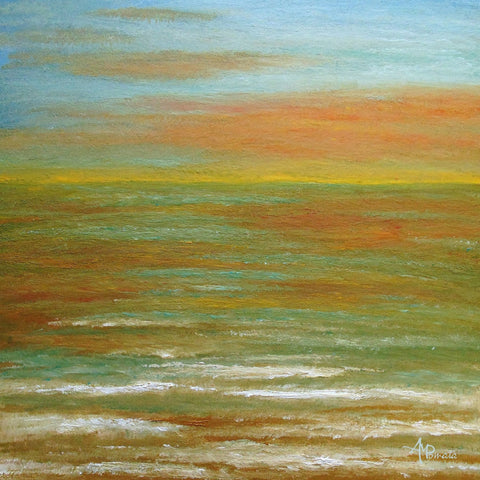 Ocean Sunset Calm