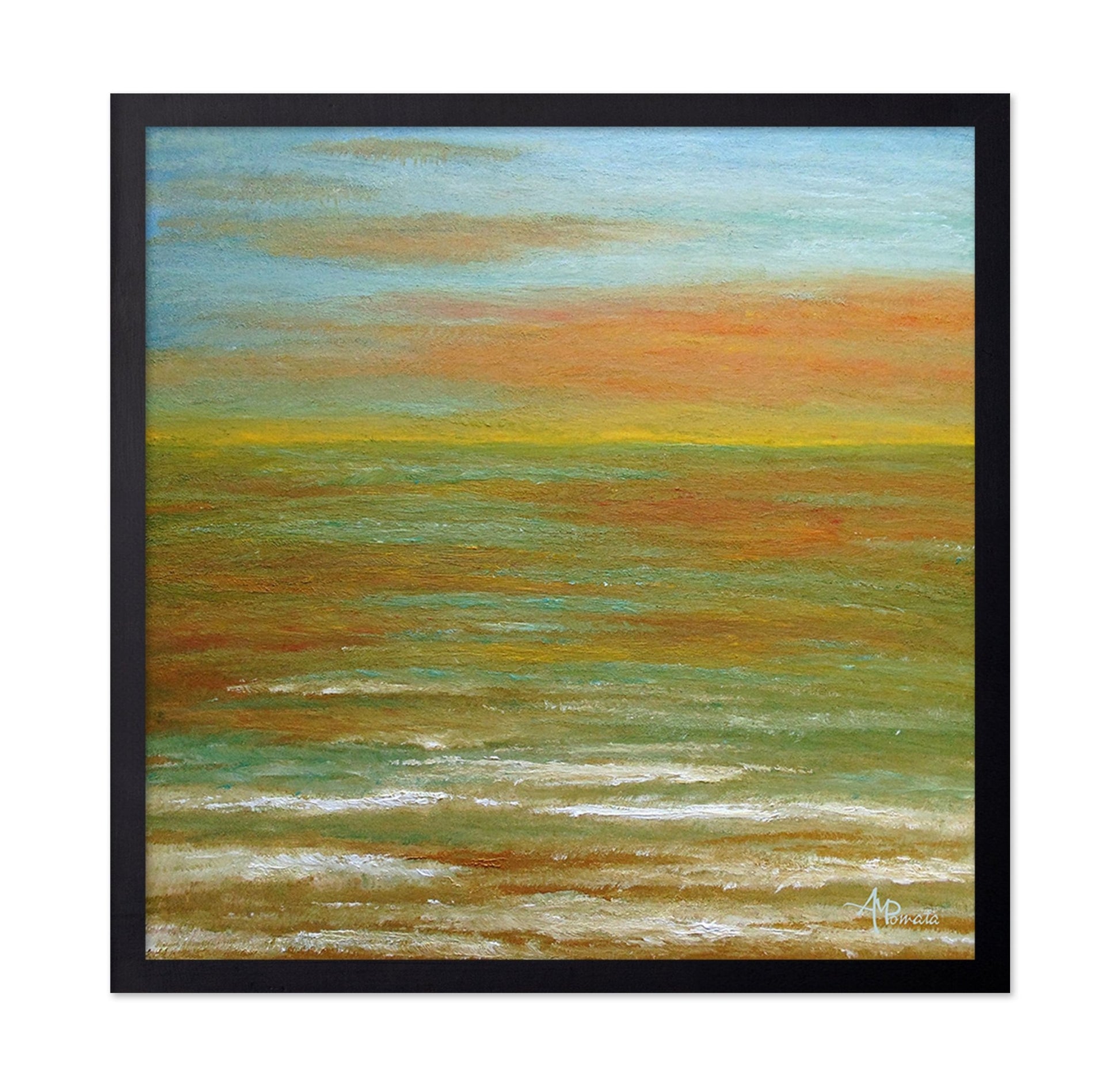 Ocean Sunset Calm