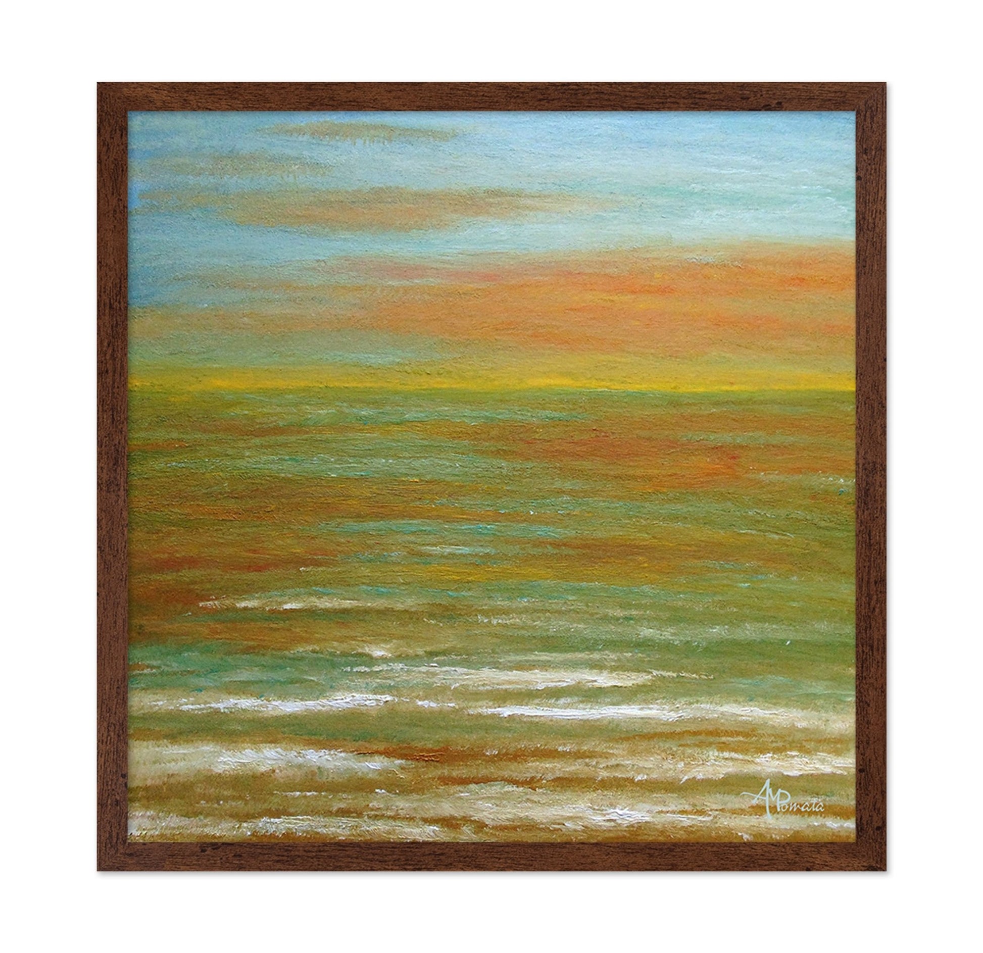 Ocean Sunset Calm