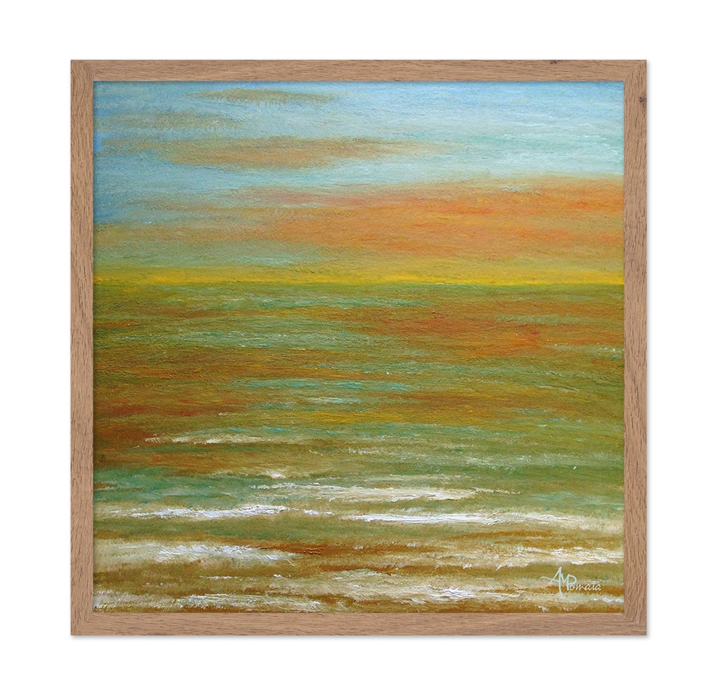 Ocean Sunset Calm