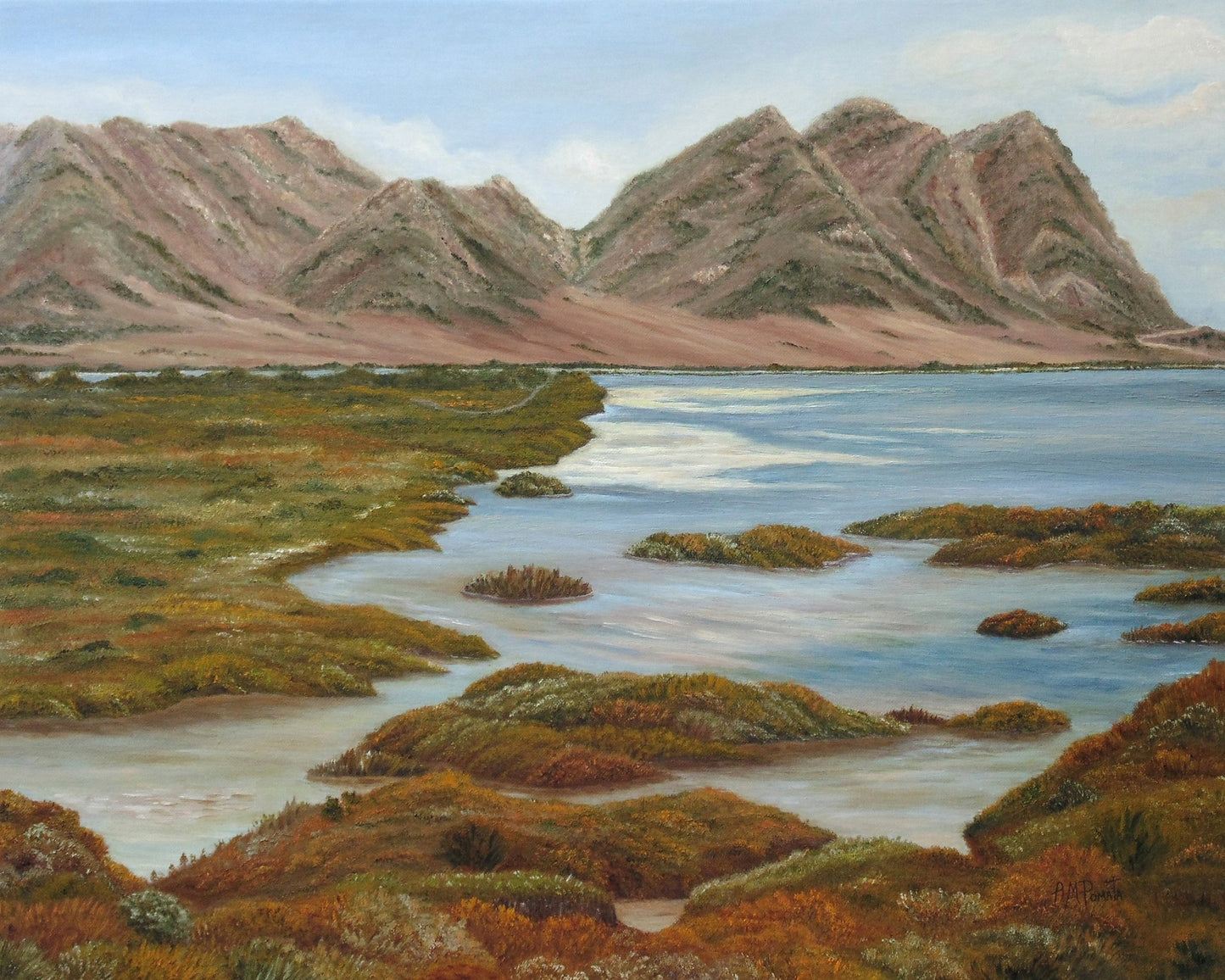 Mountain Lake View No2