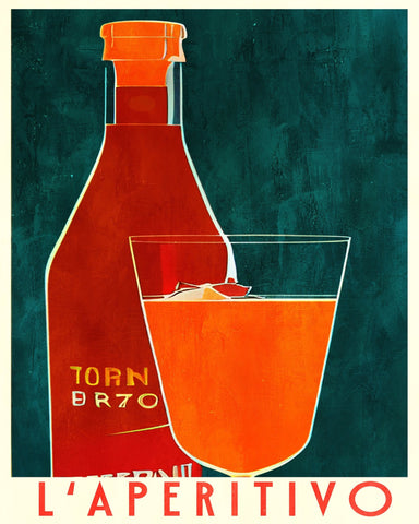 Aperitivo Drink Poster