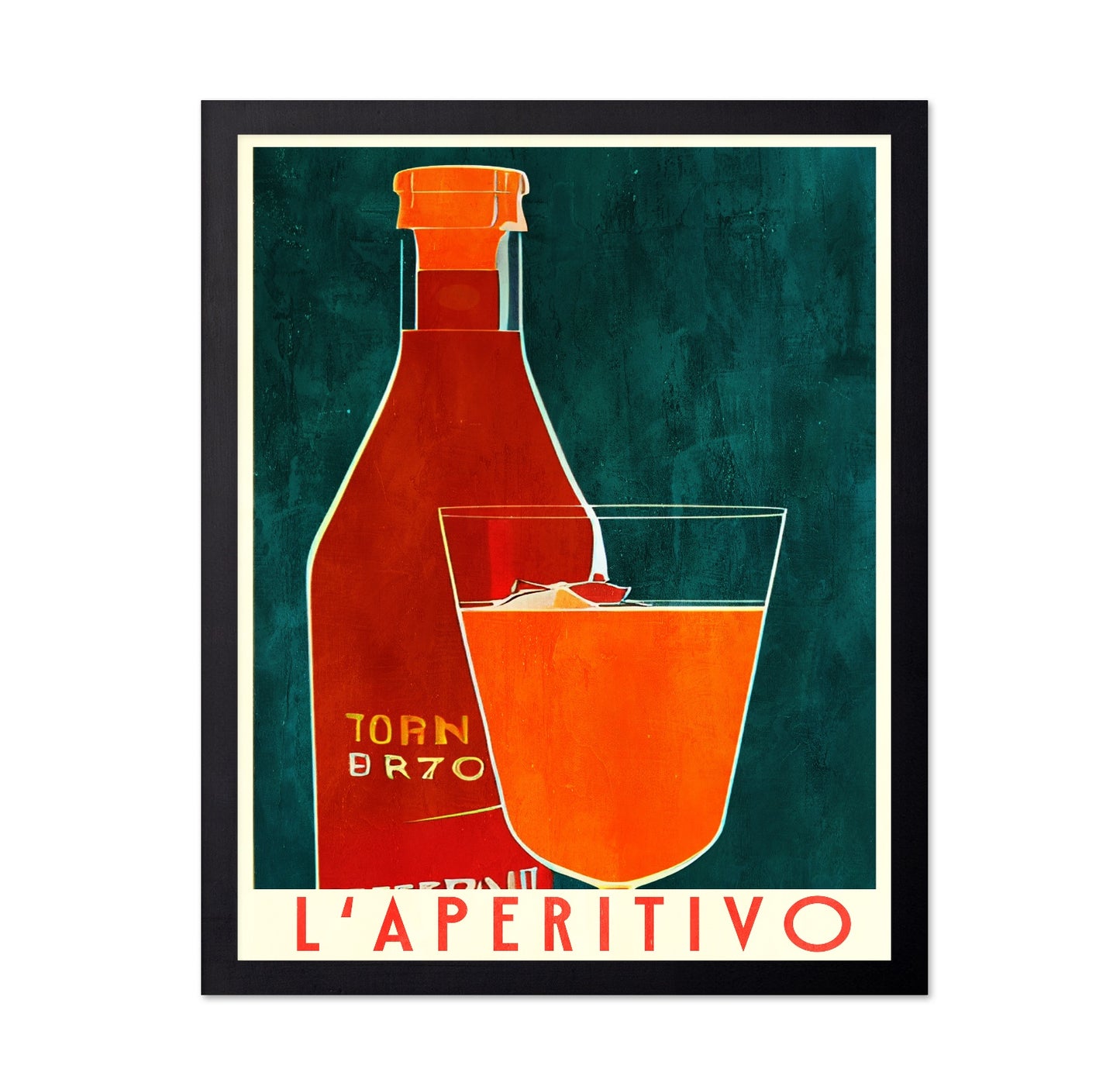 Aperitivo Drink Poster