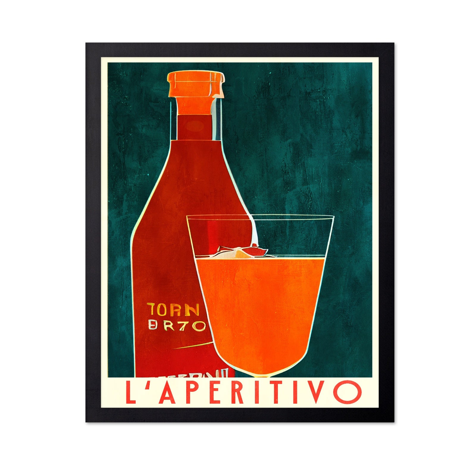 Aperitivo Drink Poster