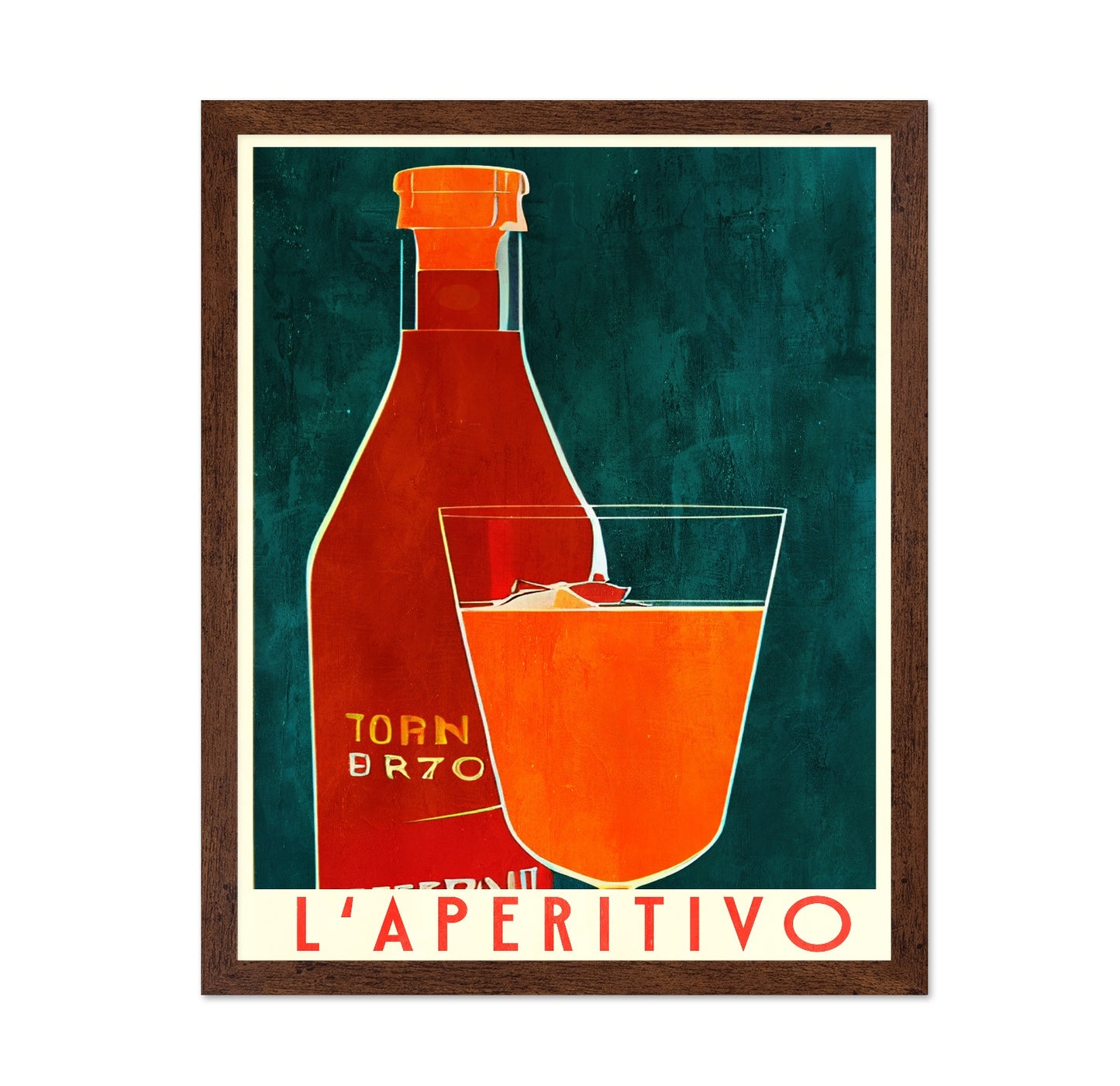 Aperitivo Drink Poster