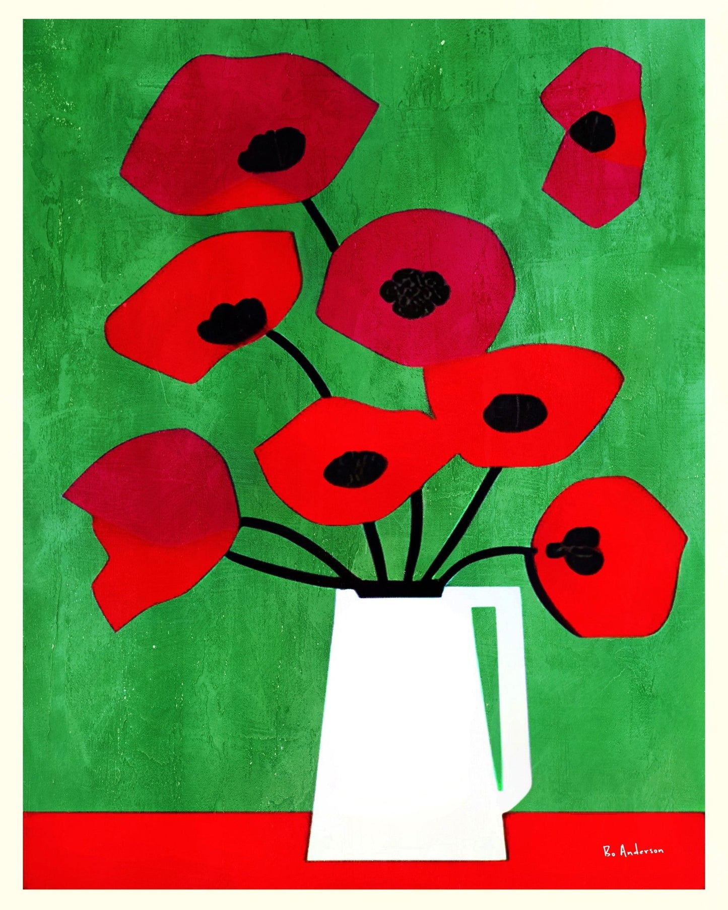 Red Poppy Bouquet