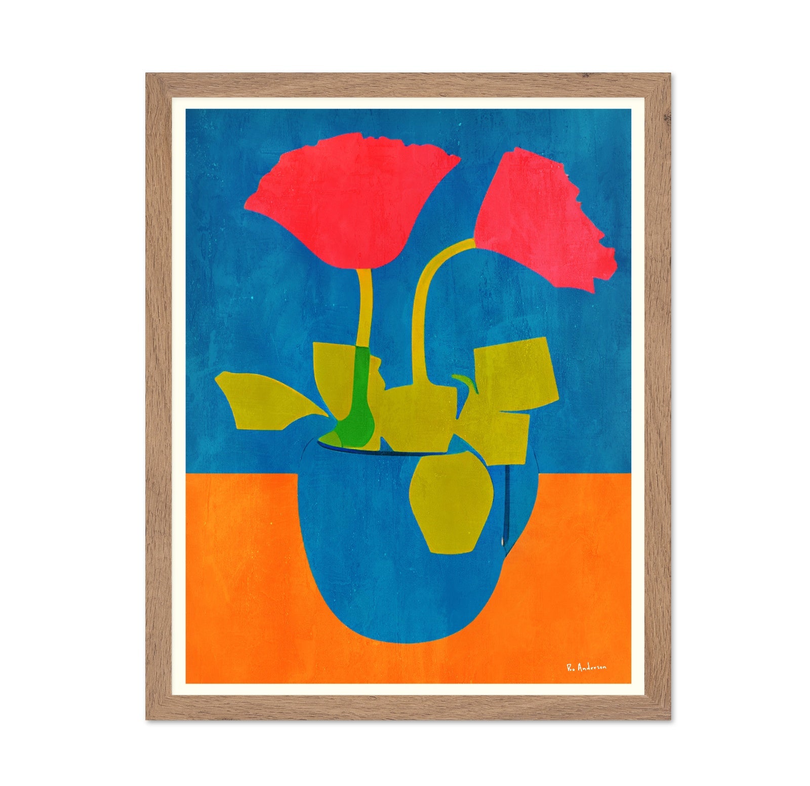 Abstract Floral Vase No4
