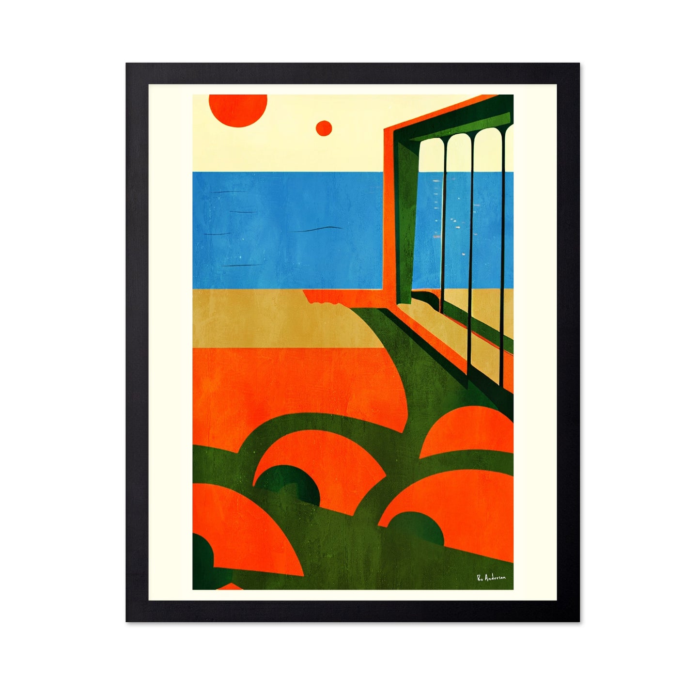 Coastal Balcony View
