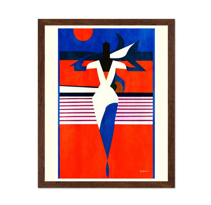 Abstract Beach Figure