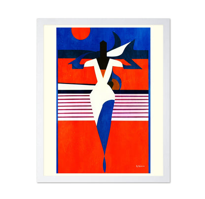 Abstract Beach Figure