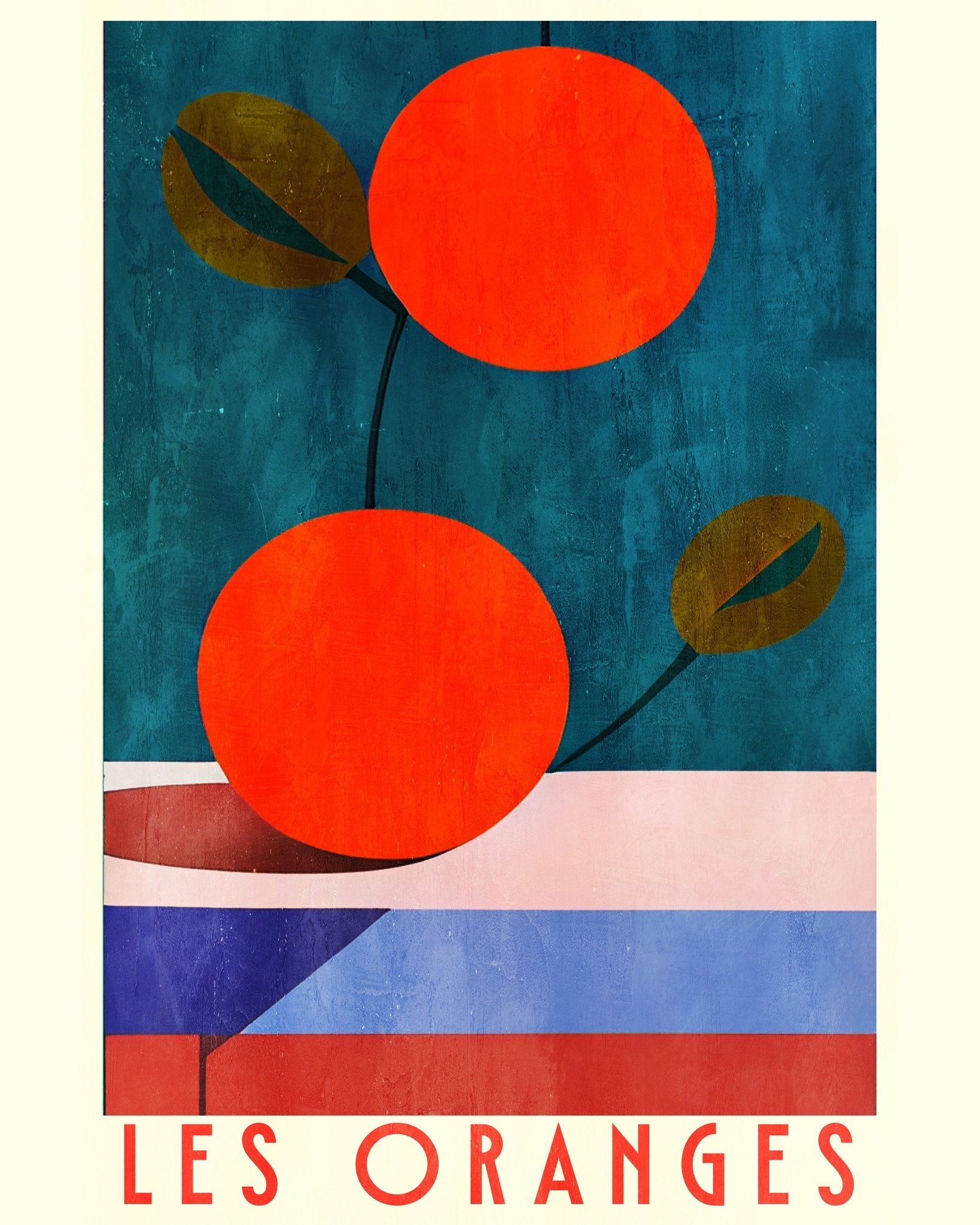 Modern Orange Duo