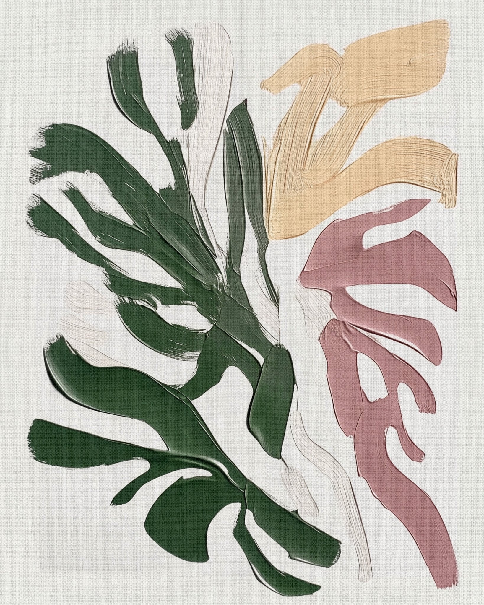 Modern Leaf Study