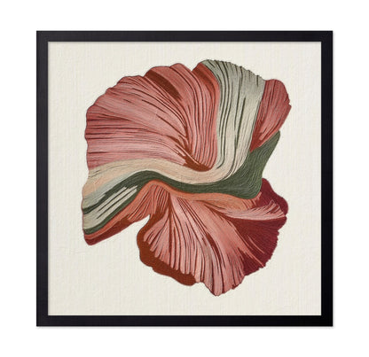 Layered Floral Waves