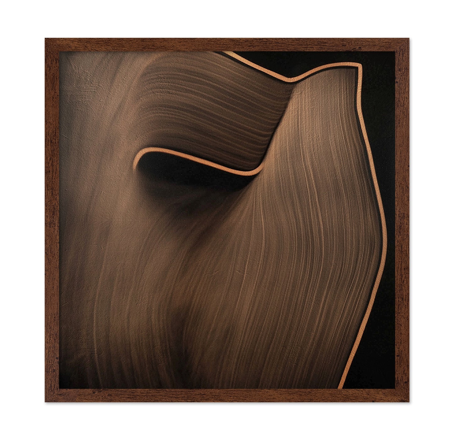 Dark Flow Contours