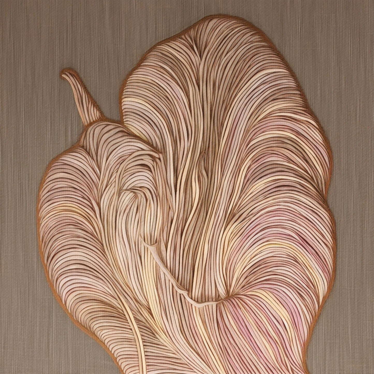 Textured Leaf Detail