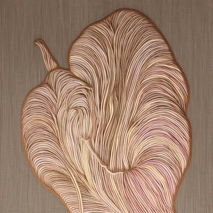 Textured Leaf Detail