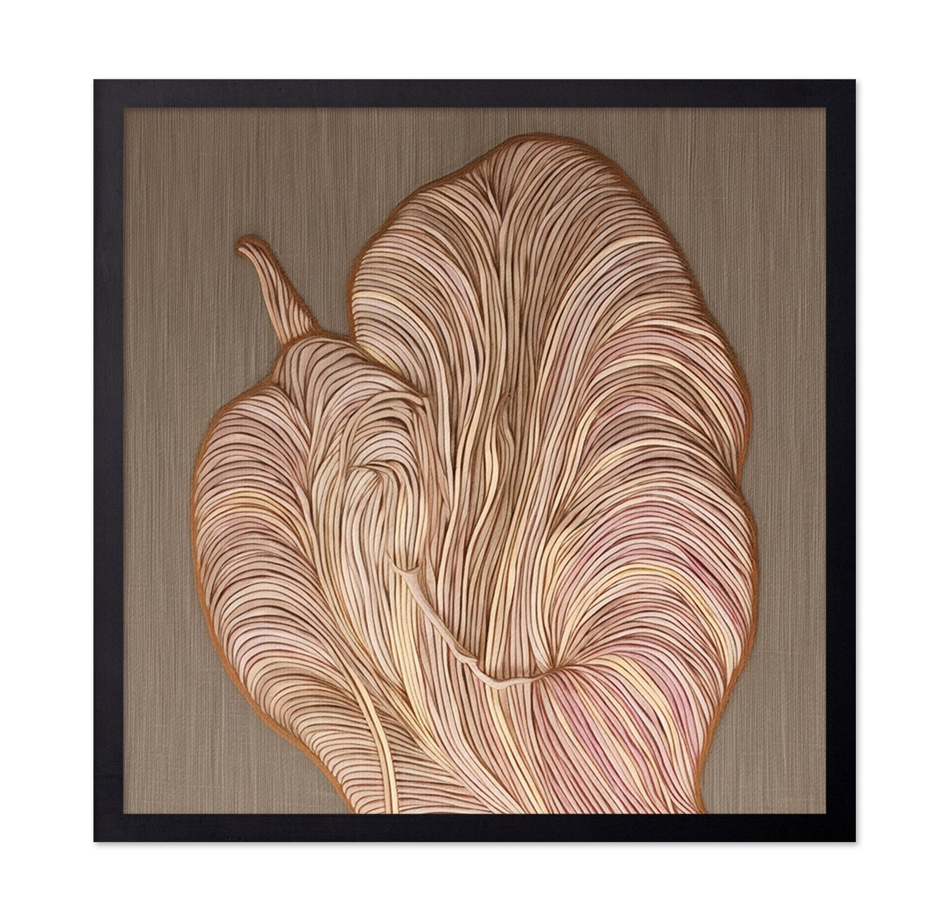 Textured Leaf Detail