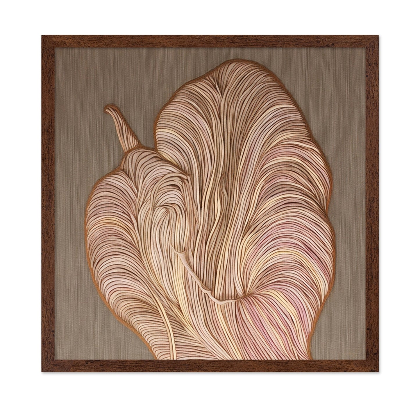 Textured Leaf Detail