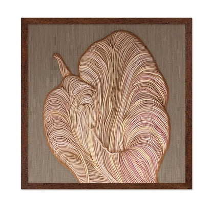 Textured Leaf Detail