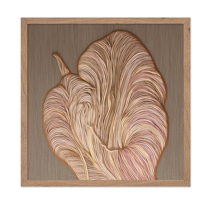 Textured Leaf Detail