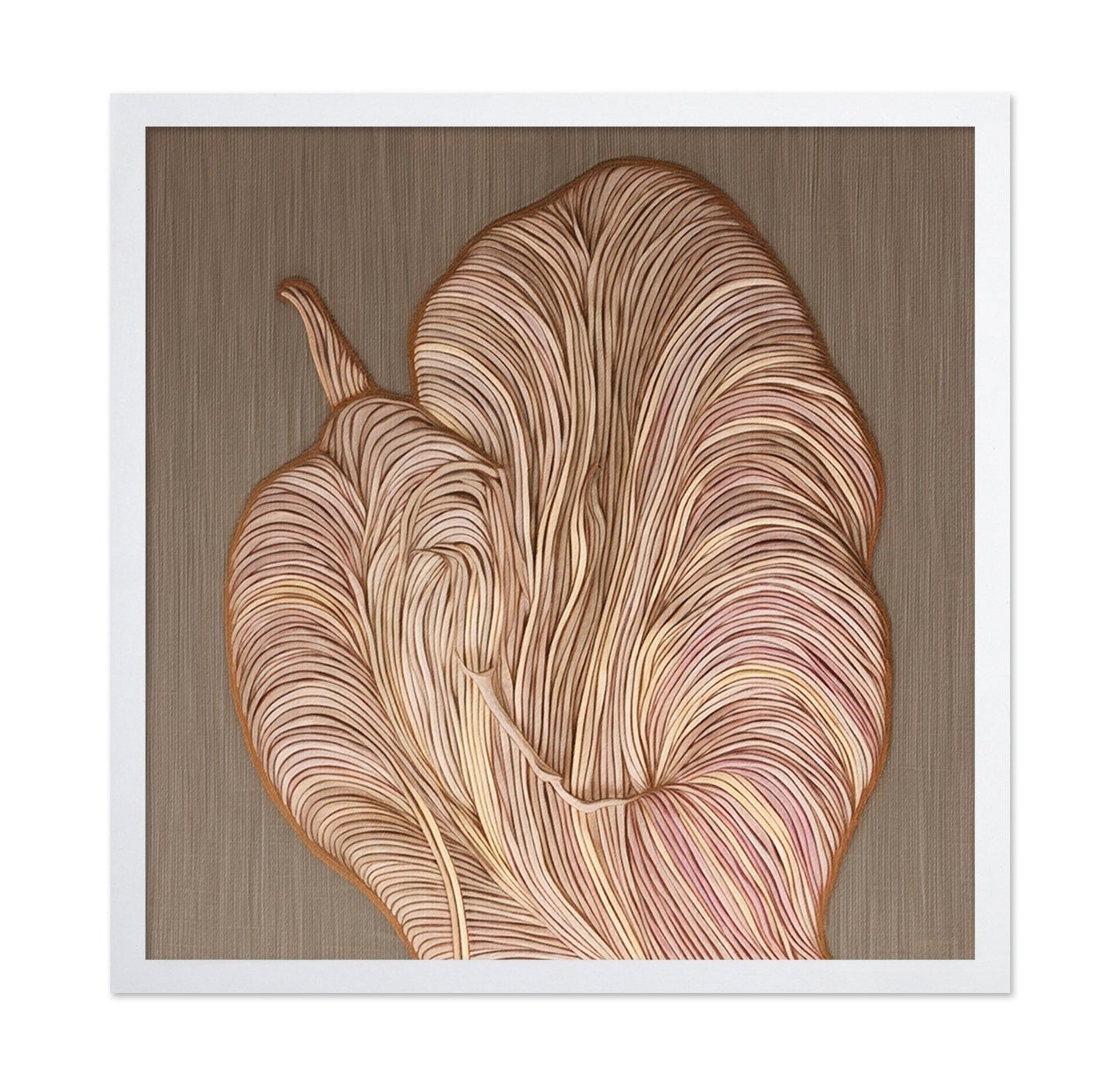 Textured Leaf Detail