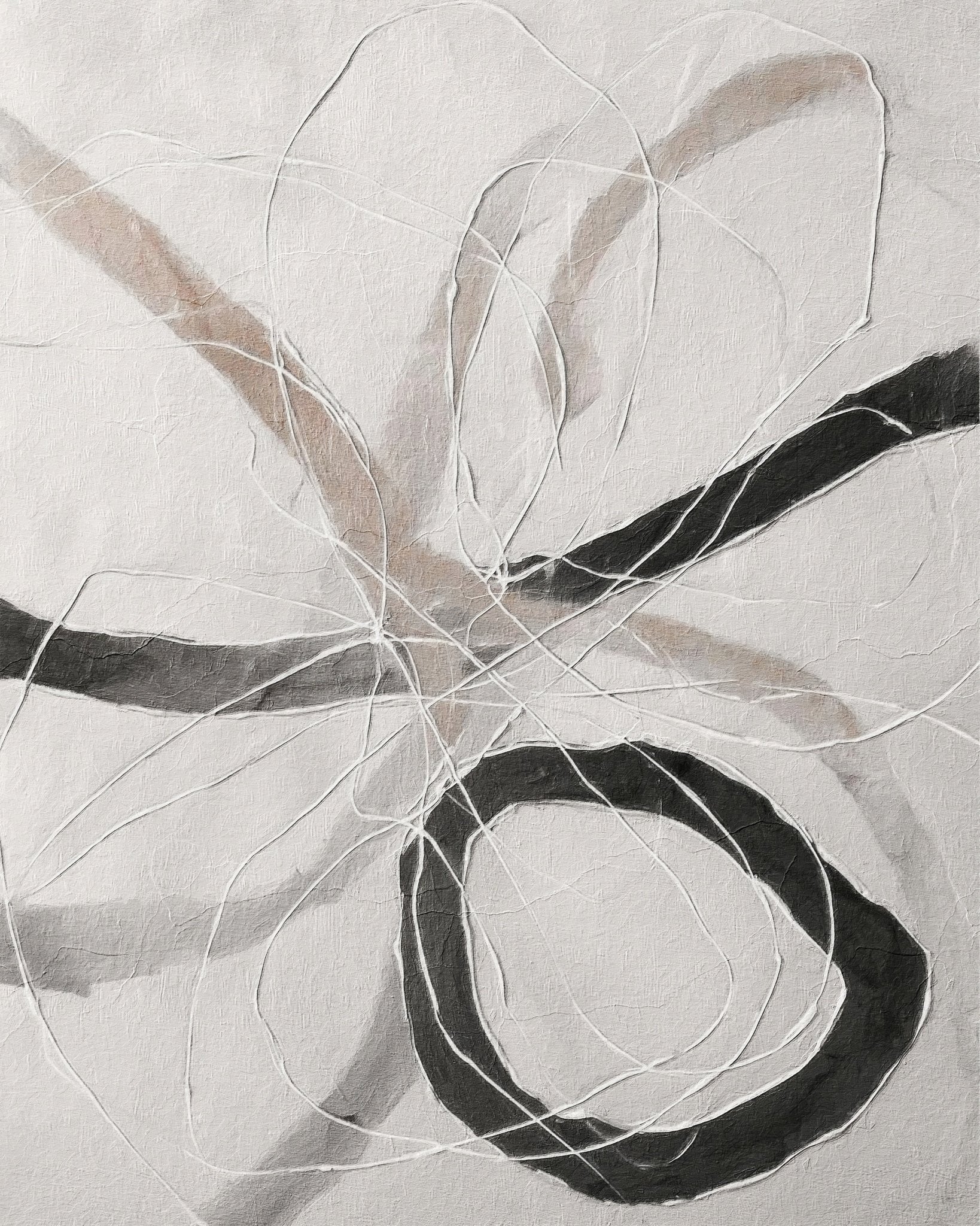 Neutral Abstract Lines No2