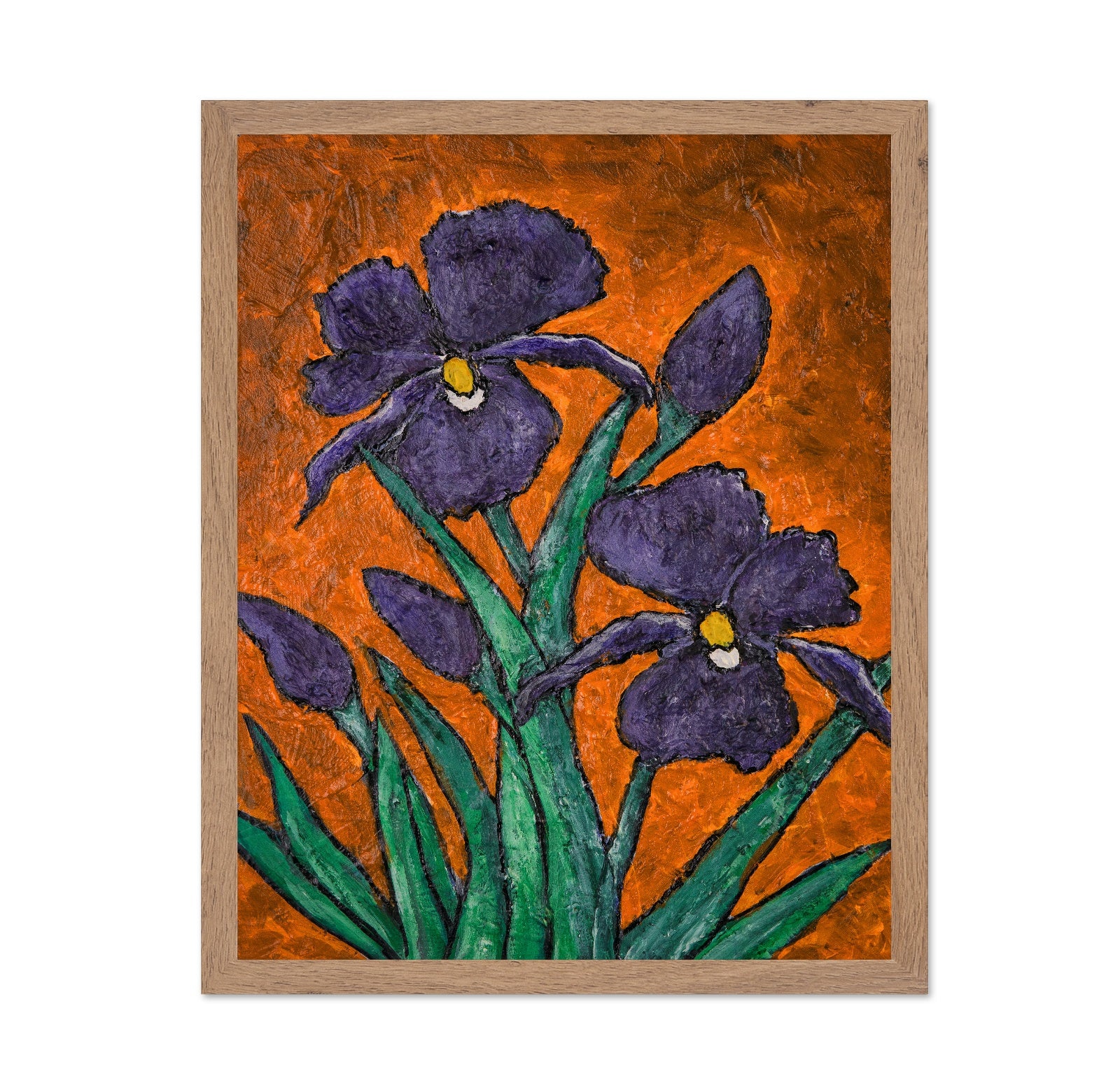 Purple Iris Bloom