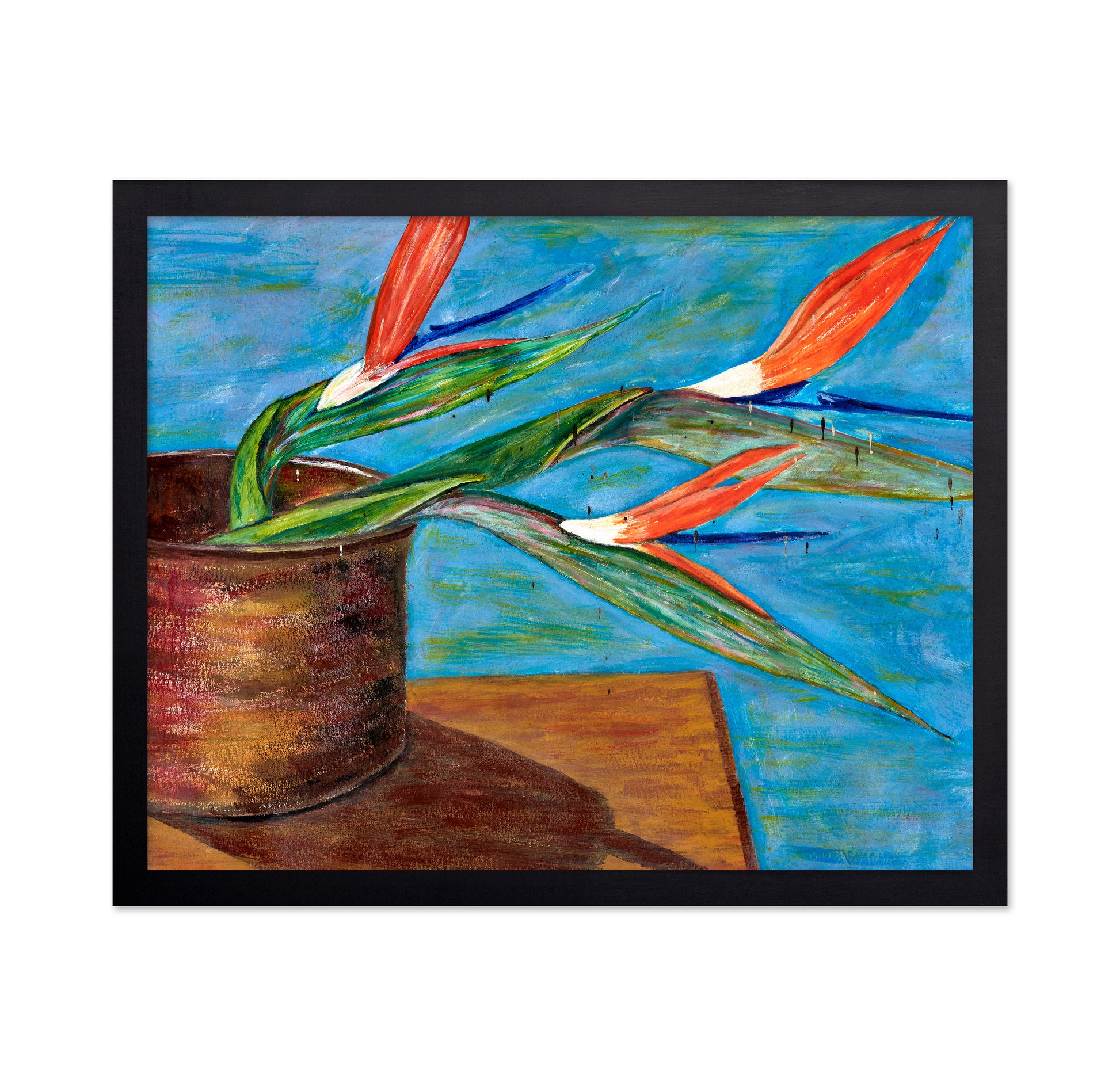 Tropical Flower Pot