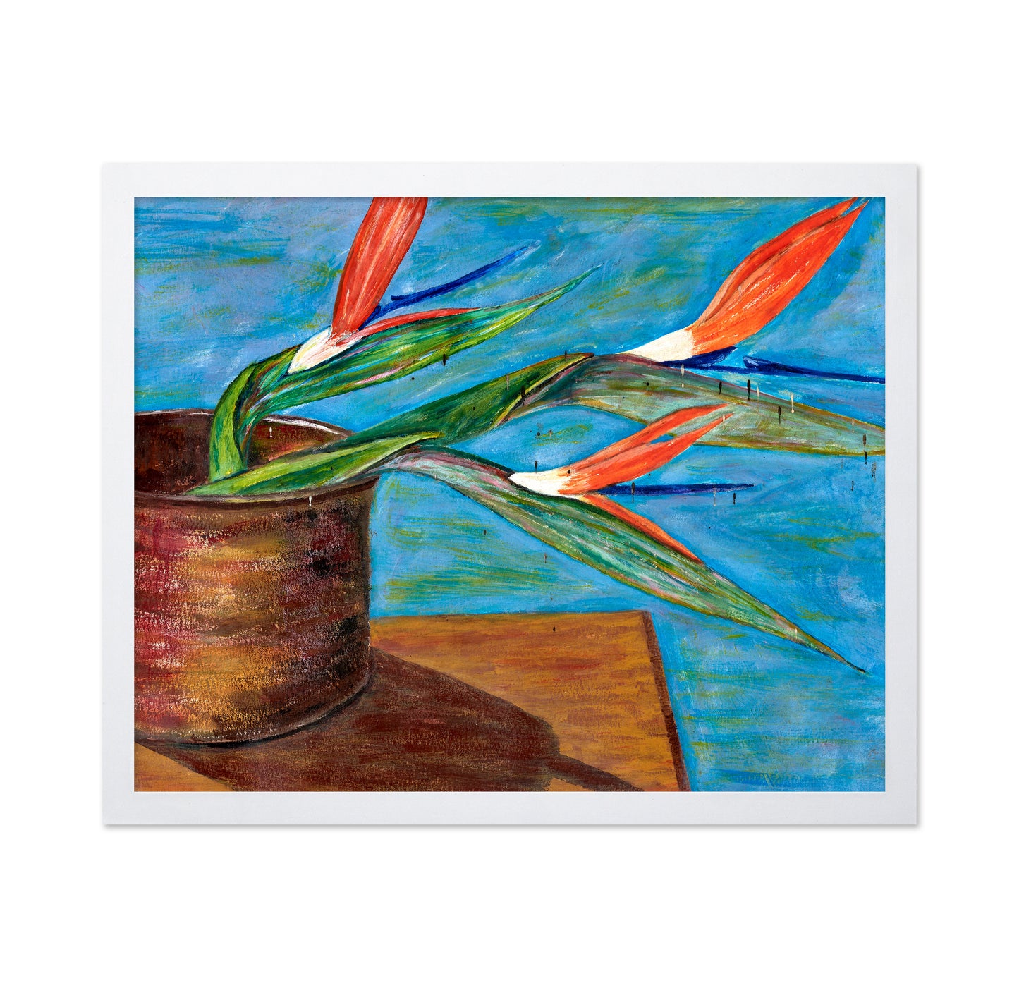 Tropical Flower Pot