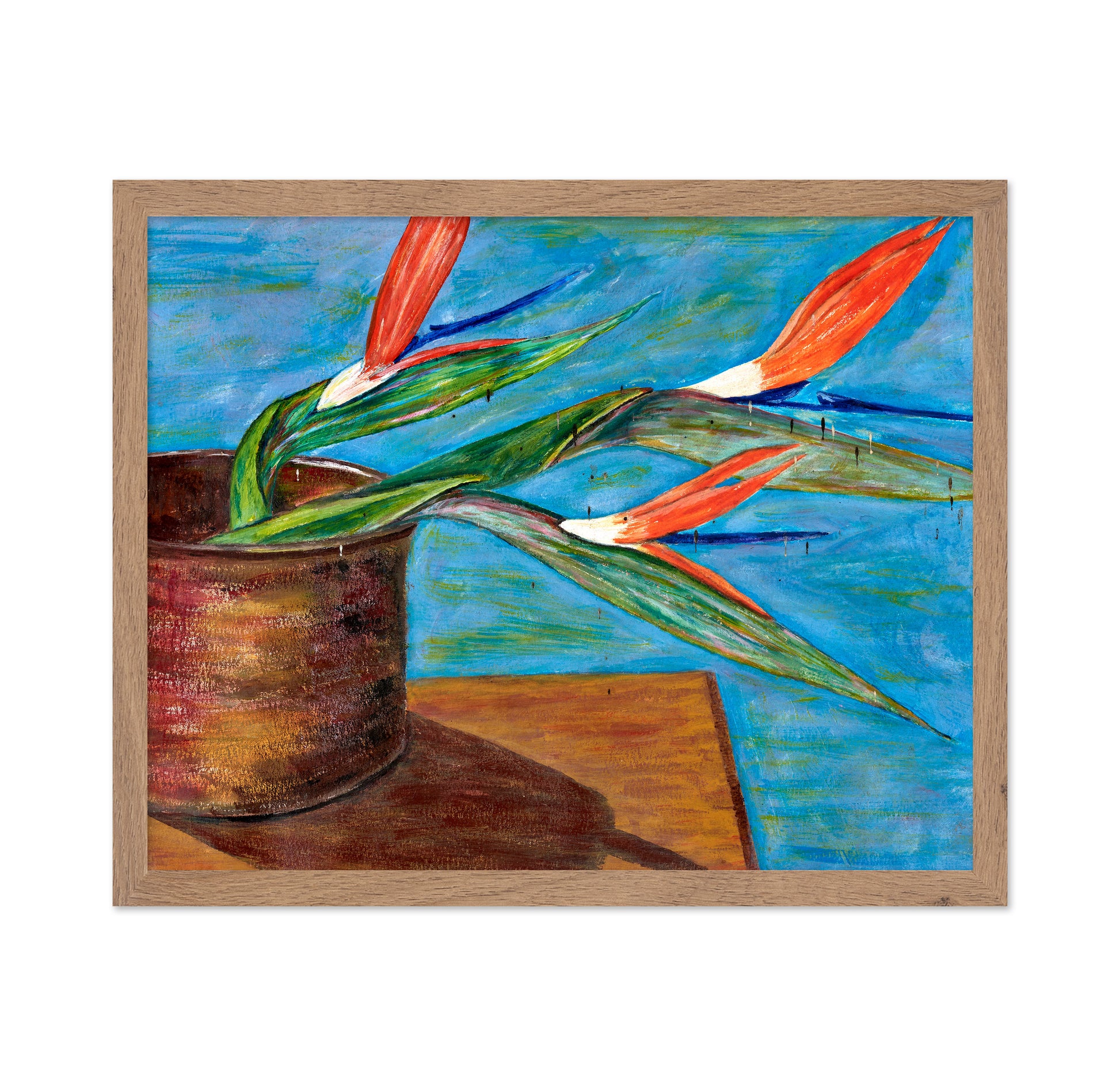 Tropical Flower Pot