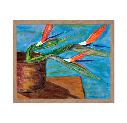 Tropical Flower Pot