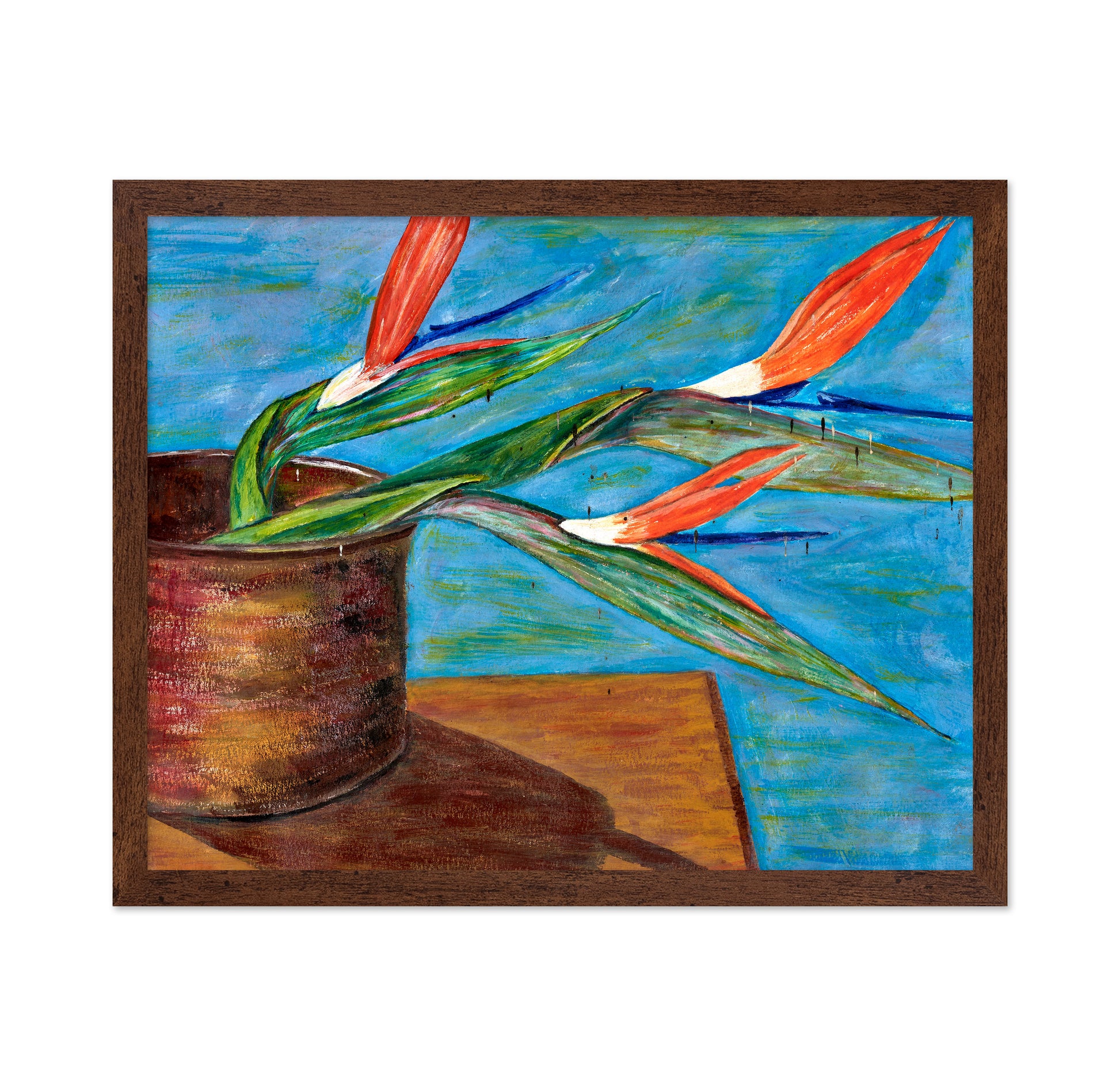 Tropical Flower Pot