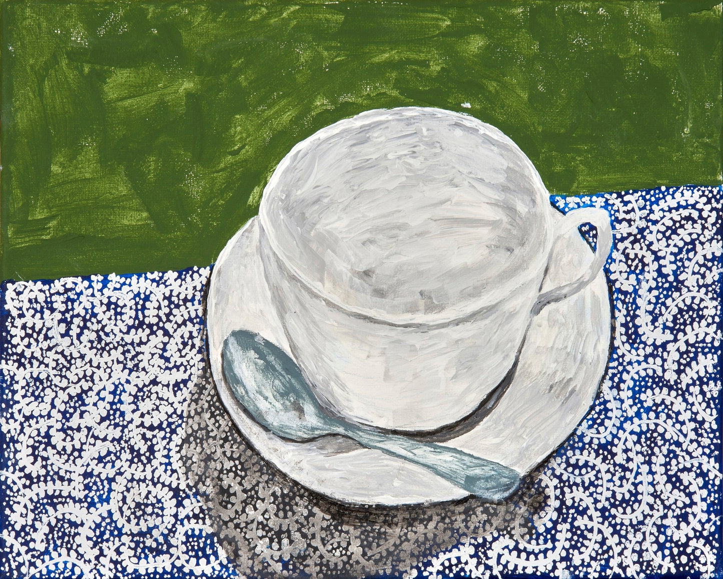 White Cup Still Life