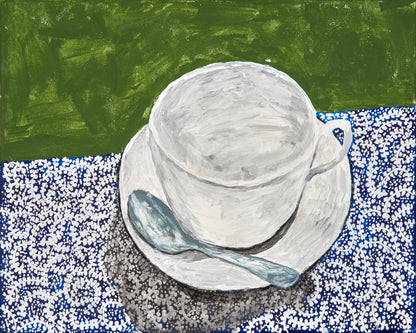 White Cup Still Life
