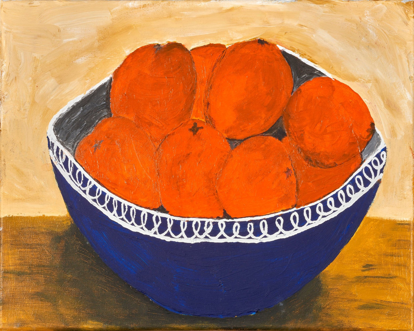 Orange Bowl Still Life No2