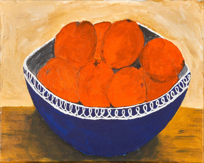 Orange Bowl Still Life No2